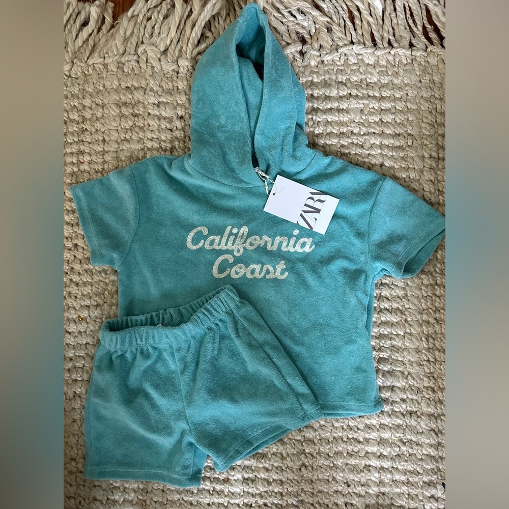 SOLD Zara terry set